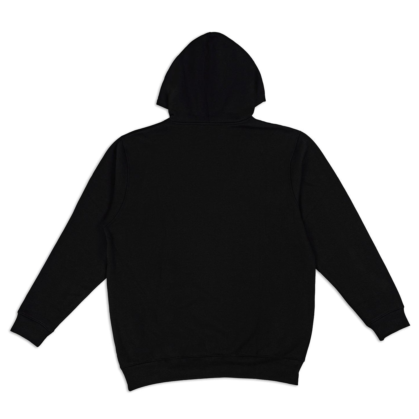 Black Cotton Hoodie